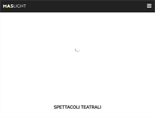 Tablet Screenshot of maslight.com